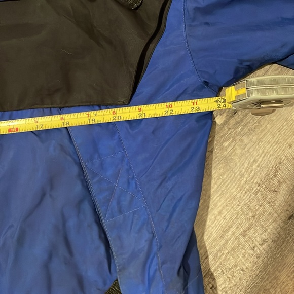 Edelweiss Ski Jacket Backbowl Mens Medium Blue and Black. - Picture 7 of 9